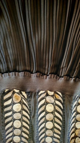 Vestito Cocconuda Nero Argento Taglia 42