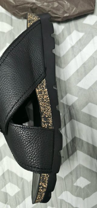 Sandalias Panama Jack Piel Negra