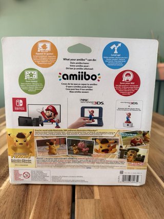 Detective Pikachu 3DS + Amiibo Precintados