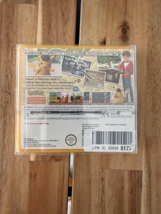 Detective Pikachu 3DS + Amiibo Precintados
