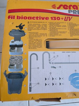 Filtro externo Sera Bioactive 130+UV