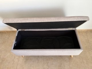 Banqueta Pie de Cama con almacenaje