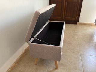 Banqueta Pie de Cama con almacenaje