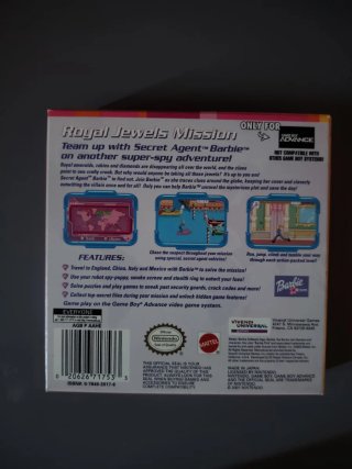 Barbie Secret Agent: Royal Jewels Mission GBA