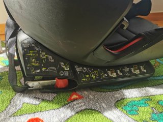 Silla de coche Britax Römer negra