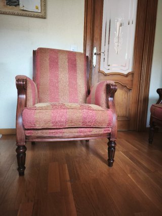 2 Sillones/Butacas Madera para retapizadar