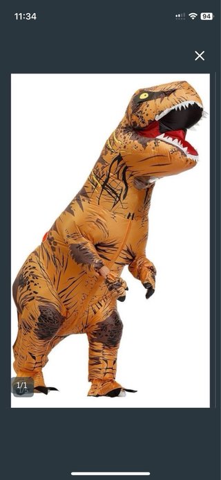 Disfraz Dinosaurio T-Rex Inflable