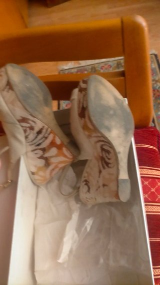 Scarpe Chantal camoscio Beige tg 37