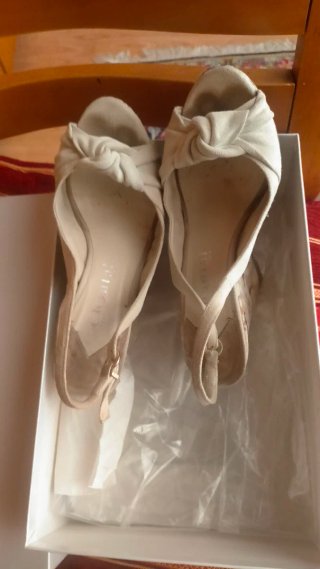 Scarpe Chantal camoscio Beige tg 37
