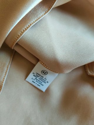 Pijama Lencero Tirantes Dorado