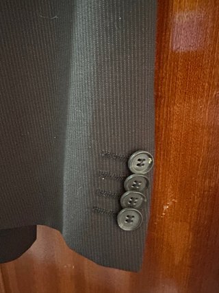 Traje de dos piezas Oliver negro Talla M