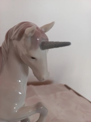 Unicornio Mágico Lladro Porcelana