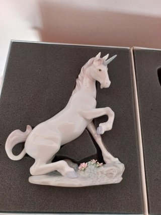 Unicornio Mágico Lladro Porcelana