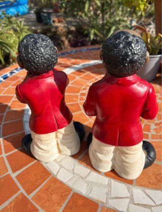 Pareja de Jazz Figurines