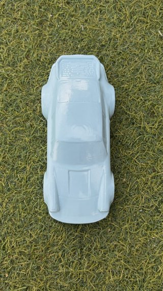 Escultura Porsche 964 Turbo Coppa Florio Azul
