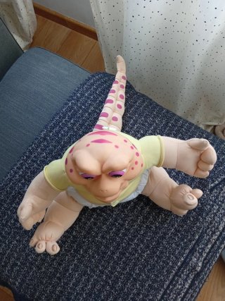 Peluche di Baby Sinclair della serie Dinosauri degli anni '90