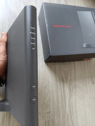 Router y TV Box Vodafone
