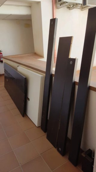 Cabecero de cama y somier