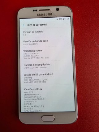 Samsung Galaxy S6 Blanco