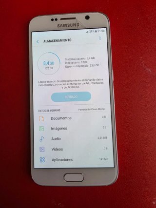 Samsung Galaxy S6 Blanco