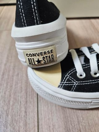 Zapatillas Converse plataforma negras