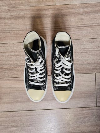 Zapatillas Converse plataforma negras