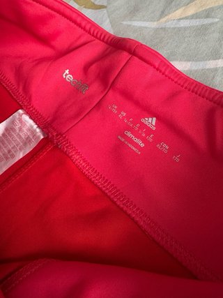 Mallas Adidas Deporte Rojas y Rosas