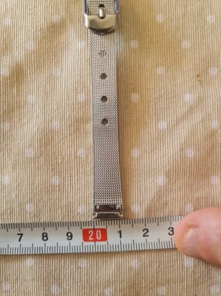 Malla Milanesa 10mm Acero Inox. Vintage