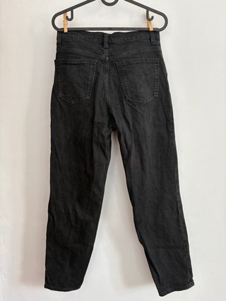Pantalones vaqueros negros Mango T. 36