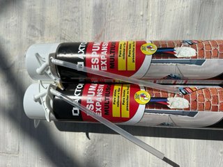 Lote 4 Botes Espuma Expansiva AXTON (750ml)