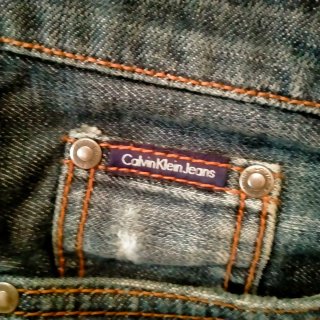 Jeans Calvin Klein Vintage Blu