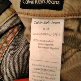 Jeans Calvin Klein Vintage Blu
