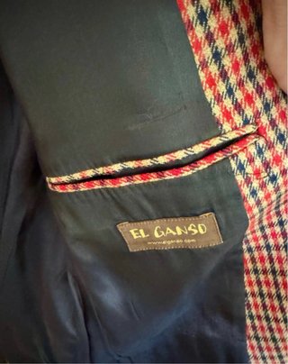 Americana El Ganso - Cuadros - Talla 52