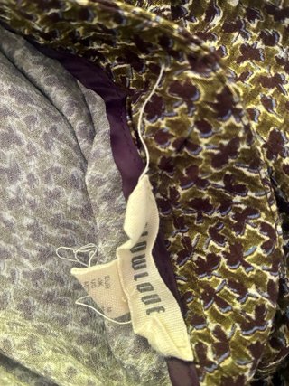 Falda midi Slowlove estampada