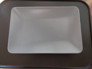 Set di 4 fontane/vassoi rettangolari