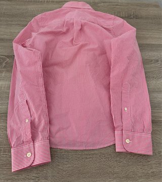 Camisa Abercrombie cuadros rosa Talla S