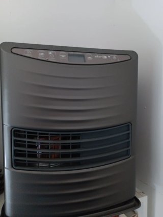 Calefactor parafina Zibro gris