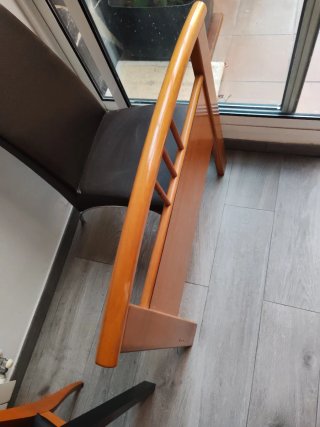 Cabezal de cama de madera 90cm