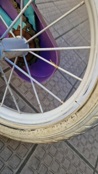 Bicicletta Frozen bambina con rotelle