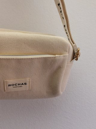 Bolso Rochas Girl canvas crudo