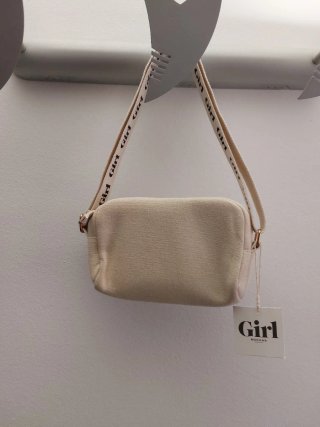 Bolso Rochas Girl canvas crudo
