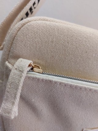 Bolso Rochas Girl canvas crudo