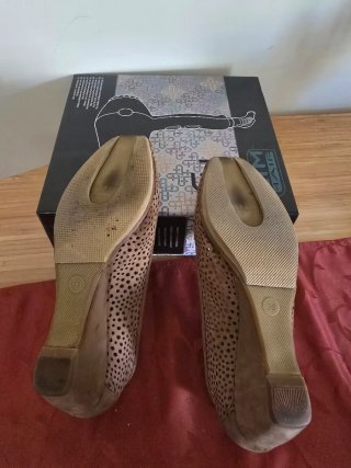 Zapatos de cuña LIM HAIR marrones