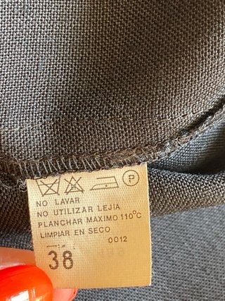 Blazer Francisco Delgado Talla 38 Lino/Viscosa