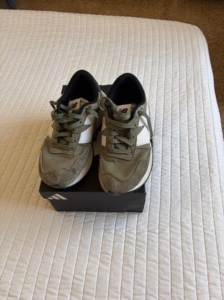 Zapatillas New Balance 237 Verde y Blanco