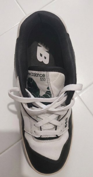New Balance 550 Nero/Verde