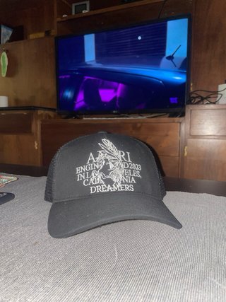 Gorra Amiri Negra Trucker