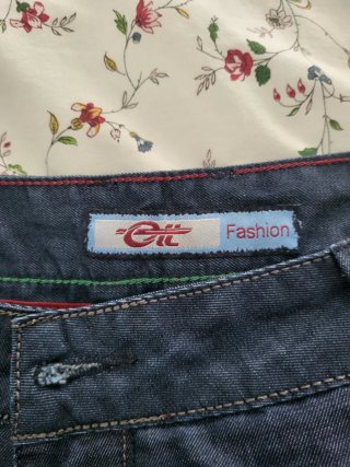 Pantalón Vaquero Corto Hombre Azul