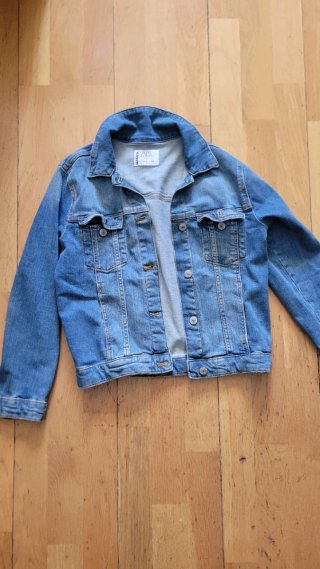 Chaqueta Vaquera Zara Azul talla 11-12 años