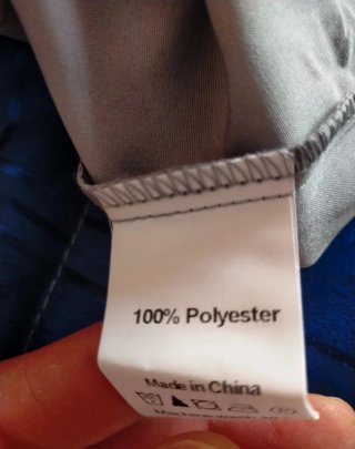 Camicia uomo grigia con colletto alla coreana